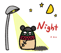 Punching Bag! Panda , bear or other...? sticker #9062787