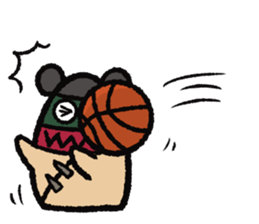 Punching Bag! Panda , bear or other...? sticker #9062788