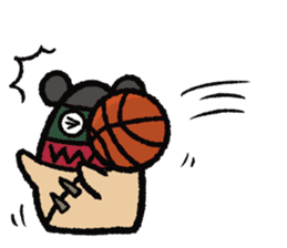 Punching Bag! Panda , bear or other...? sticker #9062788