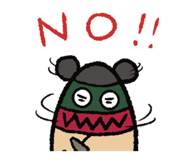 Punching Bag! Panda , bear or other...? sticker #9062791