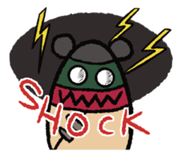 Punching Bag! Panda , bear or other...? sticker #9062792