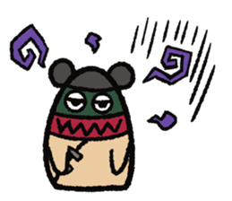 Punching Bag! Panda , bear or other...? sticker #9062795