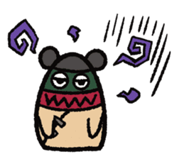 Punching Bag! Panda , bear or other...? sticker #9062795