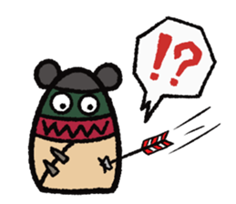 Punching Bag! Panda , bear or other...? sticker #9062796