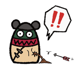 Punching Bag! Panda , bear or other...? sticker #9062797