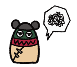 Punching Bag! Panda , bear or other...? sticker #9062798