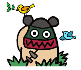 Punching Bag! Panda , bear or other...? sticker #9062799