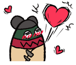 Punching Bag! Panda , bear or other...? sticker #9062801