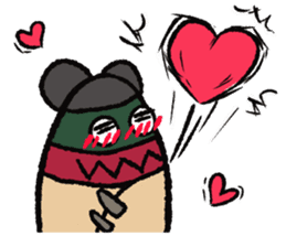 Punching Bag! Panda , bear or other...? sticker #9062801