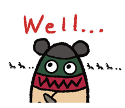 Punching Bag! Panda , bear or other...? sticker #9062803