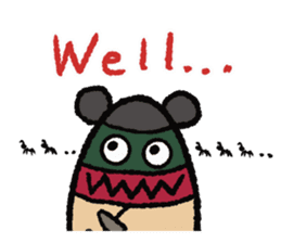 Punching Bag! Panda , bear or other...? sticker #9062803