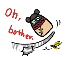 Punching Bag! Panda , bear or other...? sticker #9062804