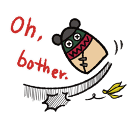 Punching Bag! Panda , bear or other...? sticker #9062804