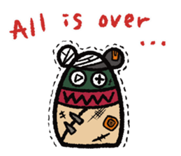 Punching Bag! Panda , bear or other...? sticker #9062805