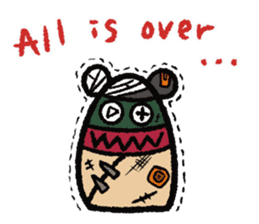 Punching Bag! Panda , bear or other...? sticker #9062805