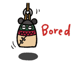 Punching Bag! Panda , bear or other...? sticker #9062808