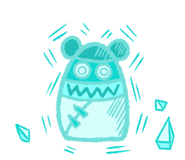 Punching Bag! Panda , bear or other...? sticker #9062812