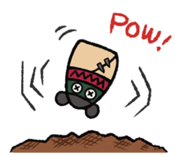 Punching Bag! Panda , bear or other...? sticker #9062813