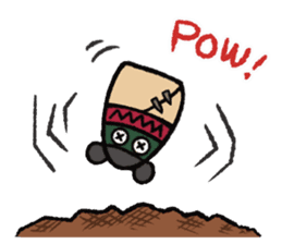 Punching Bag! Panda , bear or other...? sticker #9062813