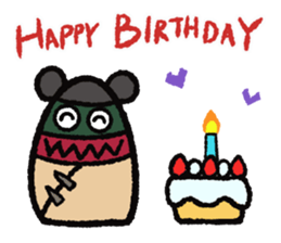 Punching Bag! Panda , bear or other...? sticker #9062814