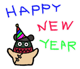 Punching Bag! Panda , bear or other...? sticker #9062815