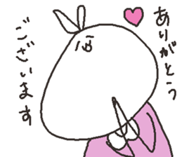 purse rabbit sticker #9062977