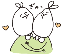 purse rabbit sticker #9062991