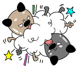 Baby twins Dog sticker #9063146