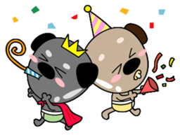 Baby twins Dog sticker #9063152