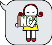 message of sticker sticker #9063645