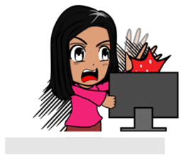 Girl Girl Girl - Officer sticker #9063804