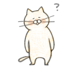 Cat and oranges sticker #9064224