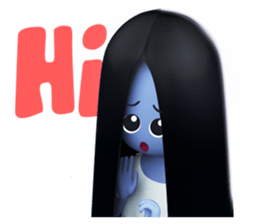 Awkward Kunti sticker #9064856