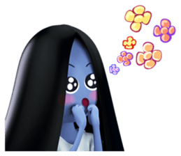 Awkward Kunti sticker #9064860