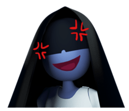 Awkward Kunti sticker #9064862