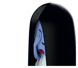 Awkward Kunti sticker #9064863