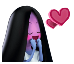 Awkward Kunti sticker #9064873