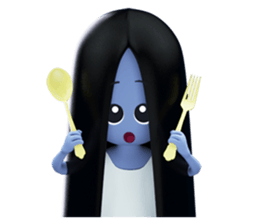 Awkward Kunti sticker #9064875