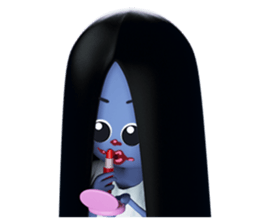 Awkward Kunti sticker #9064876