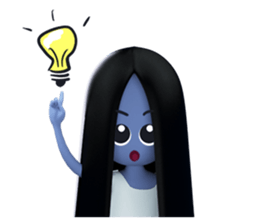 Awkward Kunti sticker #9064883