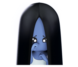 Awkward Kunti sticker #9064886