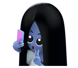 Awkward Kunti sticker #9064887