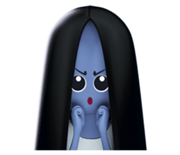 Awkward Kunti sticker #9064888