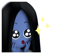 Awkward Kunti sticker #9064889