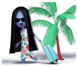 Awkward Kunti sticker #9064890