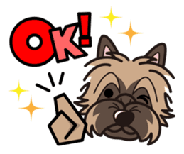 iinu - Cairn Terrier sticker #9064976