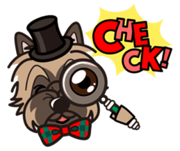 iinu - Cairn Terrier sticker #9064978