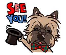 iinu - Cairn Terrier sticker #9064979