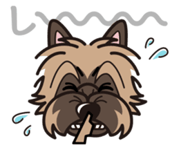 iinu - Cairn Terrier sticker #9064988