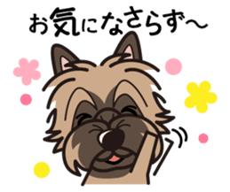 iinu - Cairn Terrier sticker #9064991
